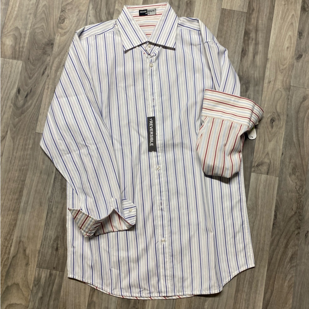 Inside out A 2 Z reversible button up